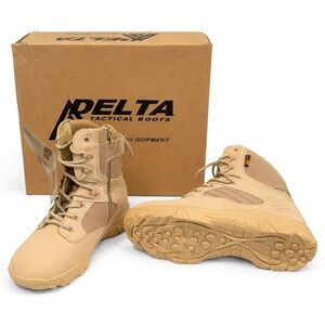 American Eagle Men\'s Eco Step Field Combat Boots Tan Size 9.5W American Eagle Outfitters Boots for Men on Sale up to 90  main image 4